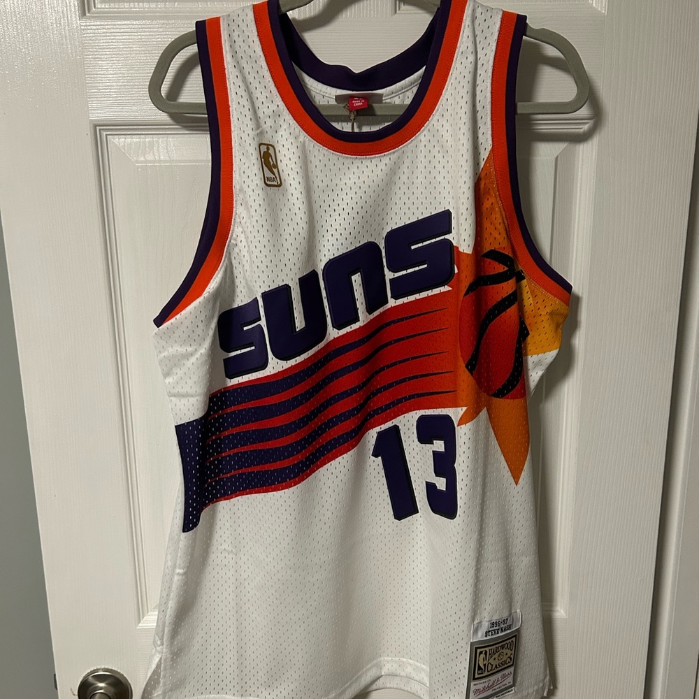 Mitchell & Ness White Suns Swingman Jersey (XL)